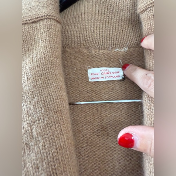 Camelhair top. Size M/L - Picture 7 of 7